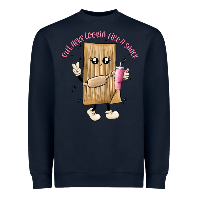Out Here Lookin Like A Snack Heavyweight Sweatshirt by MaliasSmallBusiness | Teevron
