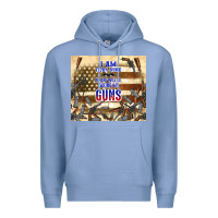 Colony Blue no one will be taking my guns Premium Hoodie - TumblerDesignByShophia