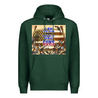 Sports Green no one will be taking my guns Premium Hoodie - TumblerDesignByShophia
