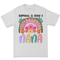 Dove Grey happiness is being a nana Premium Tee - JahusDesignShop