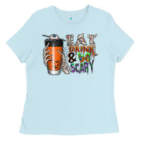 Eat Drink Be Scary Ladies Tee | Teevron