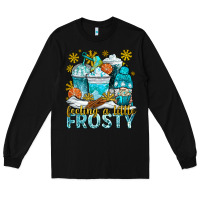 Black feeling a little frosty coffee cups Long Sleeve Tee - NancyCooperArtShop