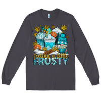 Smoke feeling a little frosty coffee cups Long Sleeve Tee - NancyCooperArtShop