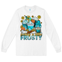 White feeling a little frosty coffee cups Long Sleeve Tee - NancyCooperArtShop