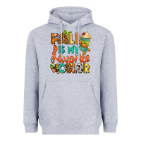 Heather Grey Fall is my favorite color Heavyweight Hoodie - NancyCooperArtShop