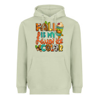 Matcha Fall is my favorite color Heavyweight Hoodie - NancyCooperArtShop