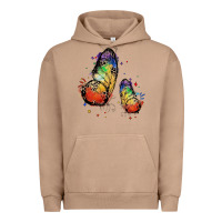 Pigment Burro rainbow butterfly pride Urban Hoodie - FaDigitalArtStudio