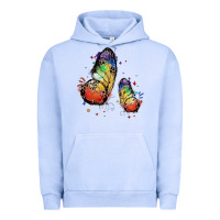 Pigment Grape Ice rainbow butterfly pride Urban Hoodie - FaDigitalArtStudio