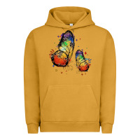 Pigment Peanut Butter rainbow butterfly pride Urban Hoodie - FaDigitalArtStudio