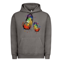 Pigment Tornado rainbow butterfly pride Urban Hoodie - FaDigitalArtStudio
