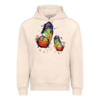 Sandshell rainbow butterfly pride Urban Hoodie - FaDigitalArtStudio