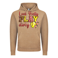 Vintage Coffee Look Pretty Play Dirty Vintage Hoodie - LillyAllenDesigns