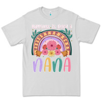 Dove Grey happiness is being a nana Premium Tee - JahusDesignShop