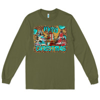 Army Green merry christmas Long Sleeve Tee - JahusDesignShop