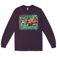 Plum merry christmas Long Sleeve Tee - JahusDesignShop