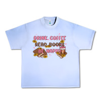 Grape Ice drink coffee read books be happy Urban Heavy Tee - MaliasSmallBusiness