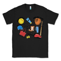 Black softball mom Classic Tee - MaliasSmallBusiness