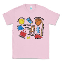 Bubblegum Pink softball mom Classic Tee - MaliasSmallBusiness