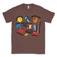 Chestnut softball mom Classic Tee - MaliasSmallBusiness
