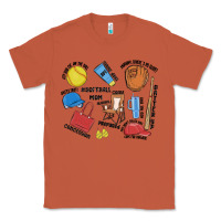 Copper softball mom Classic Tee - MaliasSmallBusiness