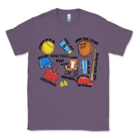 Lavender softball mom Classic Tee - MaliasSmallBusiness