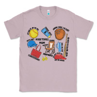 Lilac softball mom Classic Tee - MaliasSmallBusiness