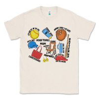 Natural softball mom Classic Tee - MaliasSmallBusiness