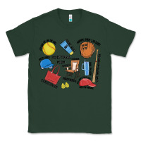 Sports Green softball mom Classic Tee - MaliasSmallBusiness