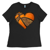 Black basketball heart Ladies Tee - HRA Design Shop