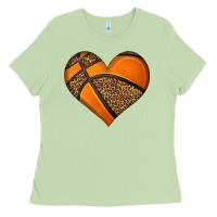 Matcha basketball heart Ladies Tee - HRA Design Shop