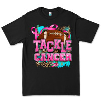 Black tackle cancer Premium Tee - AdoDesignShop