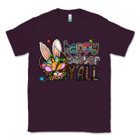 Plum happy easter y all Classic Tee - CowhideDigitalArt