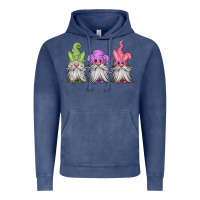 Vintage Denim easter gnomes spring Vintage Hoodie - Jasminsmagicworld