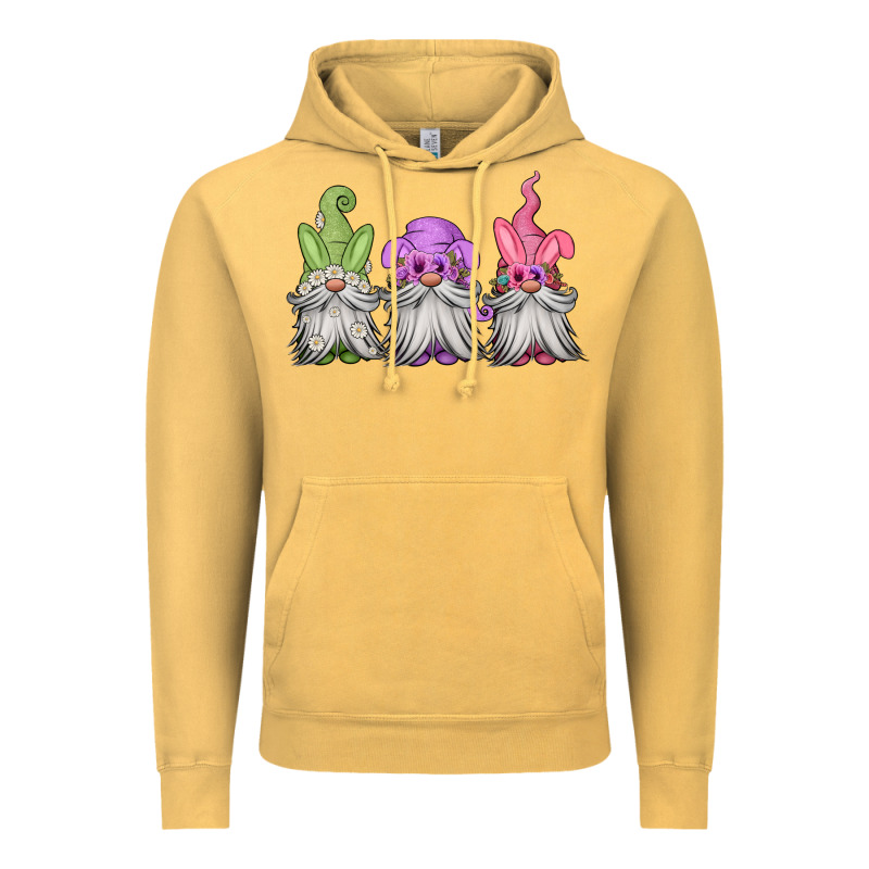 Easter Gnomes Spring Vintage Hoodie by Jasminsmagicworld | Teevron