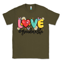 Army Green love grandma life Classic Tee - MaliasSmallBusiness