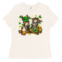 Bone St. Patrick's Day donkey Ladies Tee - Neo Western