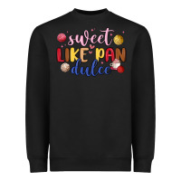 Black sweet like pan dulce Heavyweight Sweatshirt - MaliasSmallBusiness