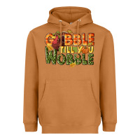 Meerkat Gobble till you wobble turkey thanksgiving Heavyweight Hoodie - NancyCooperArtShop
