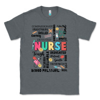 Charcoal Heather nurse word Classic Tee - JahusDesignShop