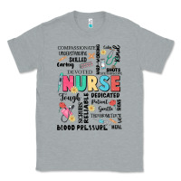Heather Grey nurse word Classic Tee - JahusDesignShop