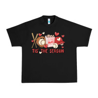Black tis the season baseball Urban Heavy Tee - MaliasSmallBusiness