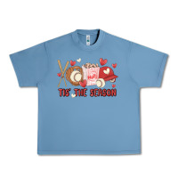 Pebble Blue tis the season baseball Urban Heavy Tee - MaliasSmallBusiness