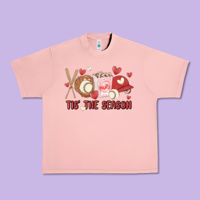 Tis The Season Baseball Urban Heavy Tee Designed By Maliassmallbusiness