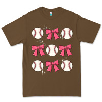 Cacao baseball coquette bow Premium Tee - JahusDesignShop