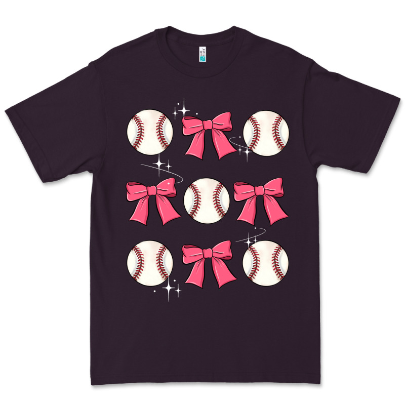 Baseball Coquette Bow Premium Tee by JahusDesignShop | Teevron