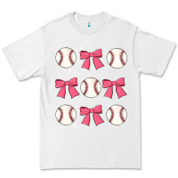 White baseball coquette bow Premium Tee - JahusDesignShop