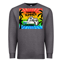 Charcoal Heather game on summer loading Premium Sweatshirt - TumblerDesignByShophia