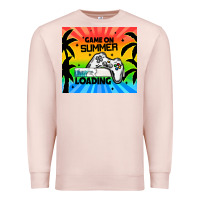 Pale Pink game on summer loading Premium Sweatshirt - TumblerDesignByShophia