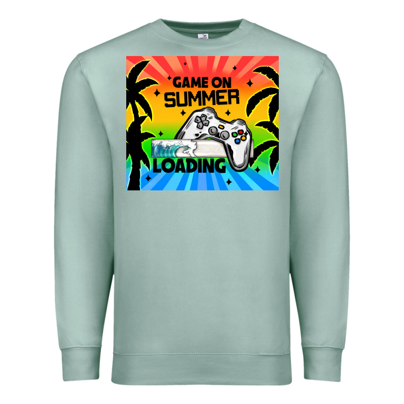 Game On Summer Loading Premium Sweatshirt by TumblerDesignByShophia | Teevron