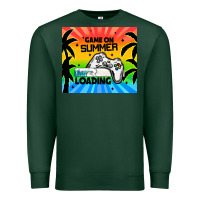 Sports Green game on summer loading Premium Sweatshirt - TumblerDesignByShophia